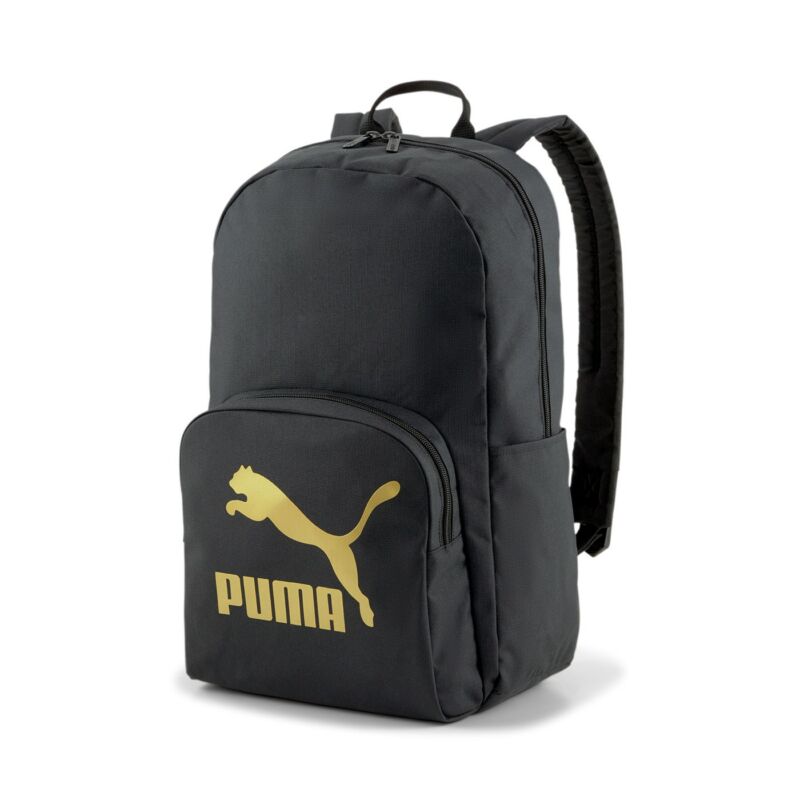 Puma Originals Urban hátizsák, fekete-arany