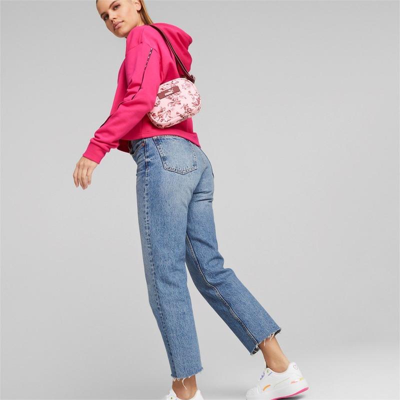 Puma Core Pop oldaltáska, rózsaszín-bordó