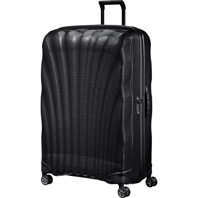 Samsonite C-Lite spinner 4-kerekes keményfedeles XXL bőrönd 86 x 58 x 36 cm, fekete