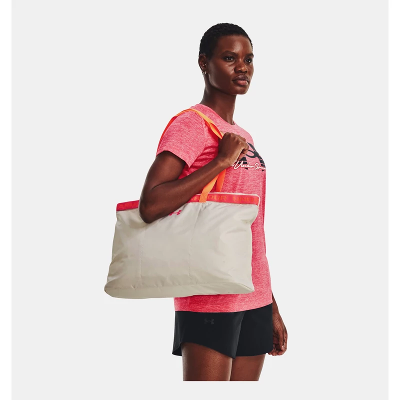 Under Armour UA FAVORITE TOTE női fitness táska, bézs