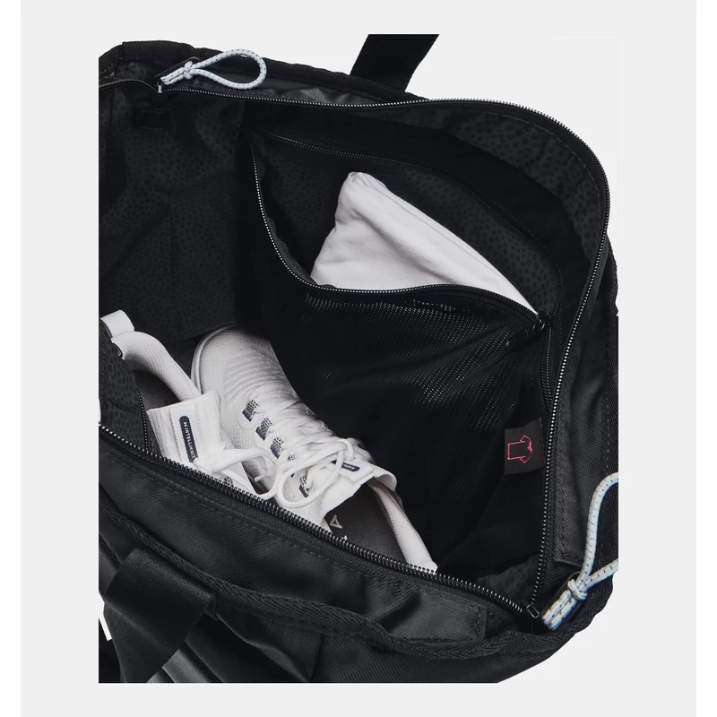 Under Armour UA W ESSENTIALS TOTE BP női fittnes táska / hátitáska, fekete