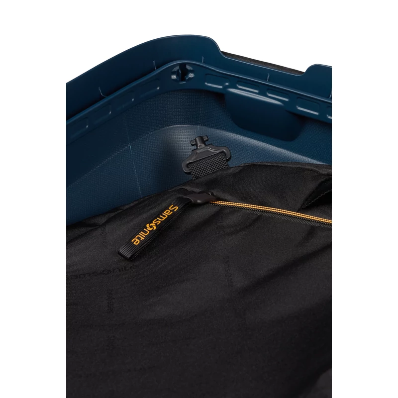 Samsonite Essens spinner 4-kerekes keményfedeles extra nagy bőrönd  81 x 56 x 34 cm, sötétkék