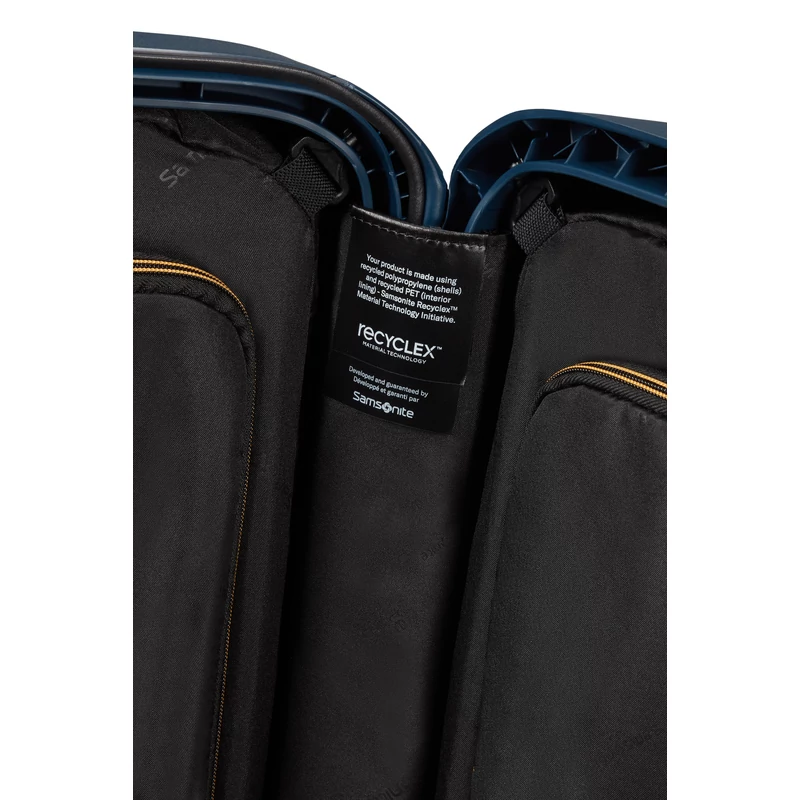 Samsonite Essens spinner 4-kerekes keményfedeles extra nagy bőrönd  81 x 56 x 34 cm, sötétkék