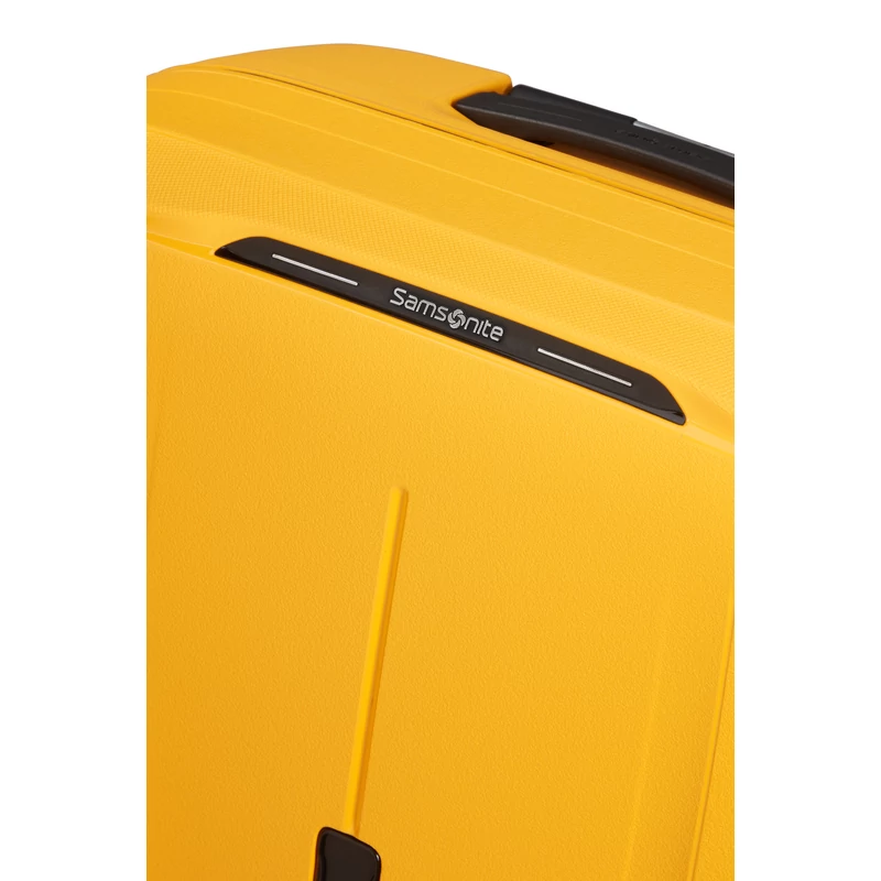 Samsonite Essens spinner 4-kerekes keményfedeles bőrönd 69 x 49 x 30 cm, sárga