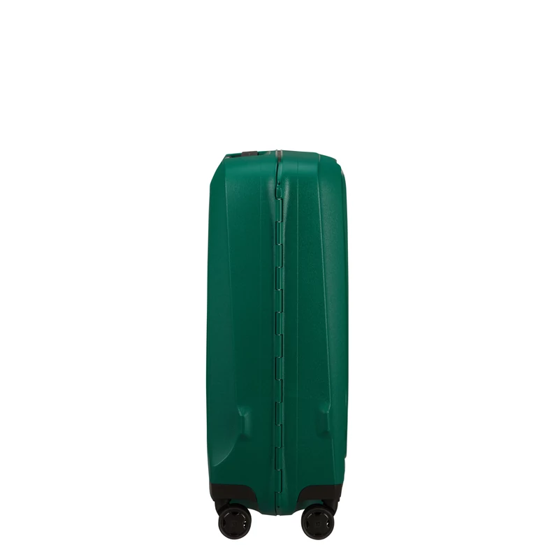 Samsonite Essens spinner 4-kerekes keményfedeles kabin bőrönd 55x40x20cm, zöld