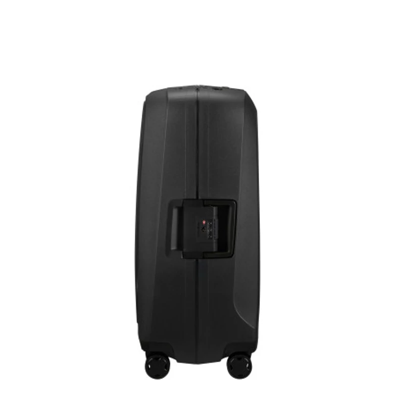 Samsonite Essens spinner 4-kerekes keményfedeles bőrönd 69 x 49 x 30 cm, fekete