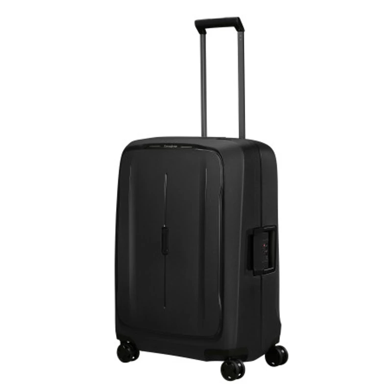 Samsonite Essens spinner 4-kerekes keményfedeles bőrönd 69 x 49 x 30 cm, fekete