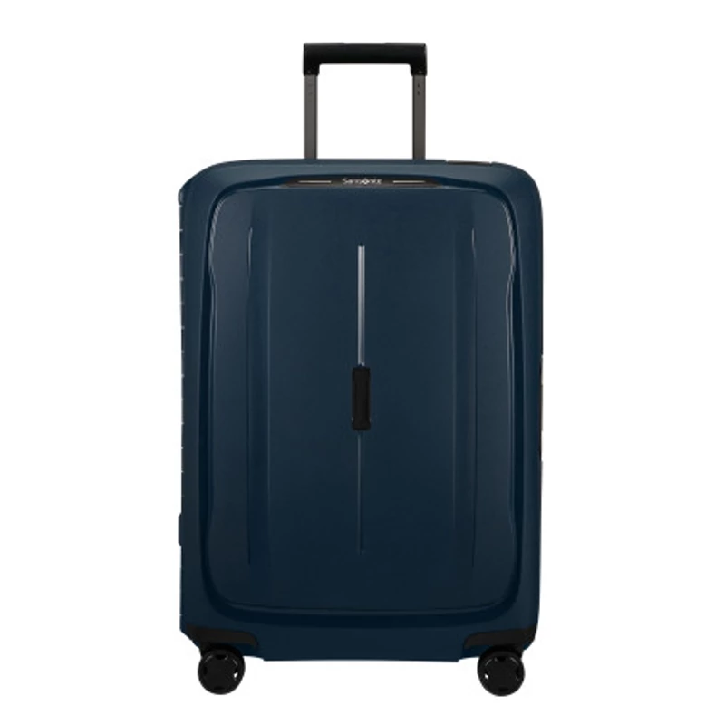 Samsonite Essens spinner 4-kerekes keményfedeles bőrönd 69 x 49 x 30 cm, sötétkék