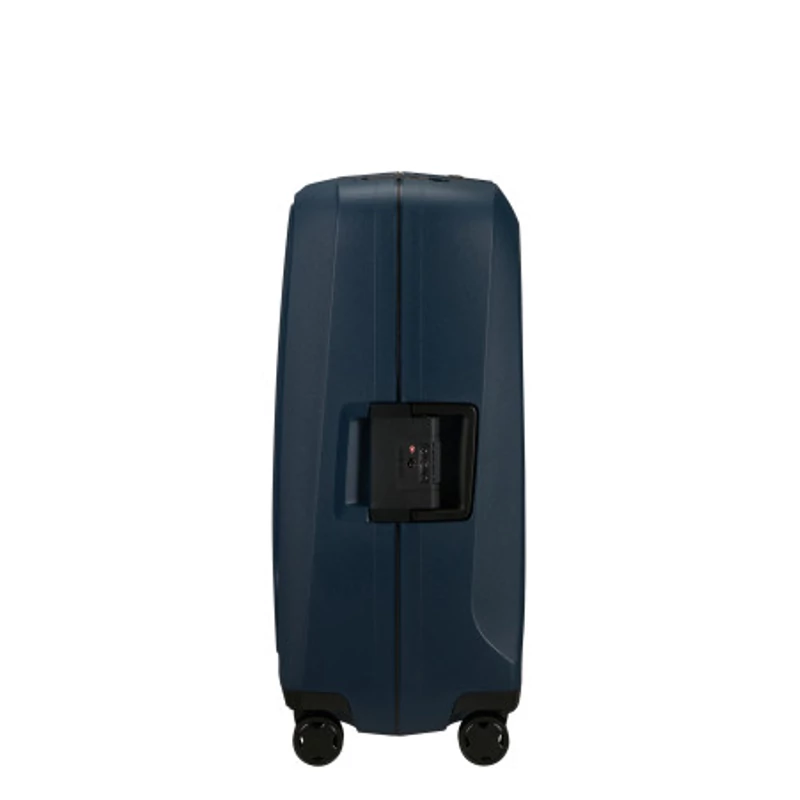 Samsonite Essens spinner 4-kerekes keményfedeles bőrönd 69 x 49 x 30 cm, sötétkék