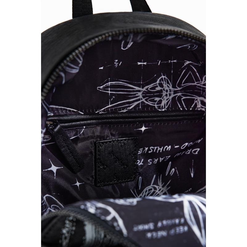 Desigual női divat hátizsák, Back Bugs Bunny Mombasa mini, fekete