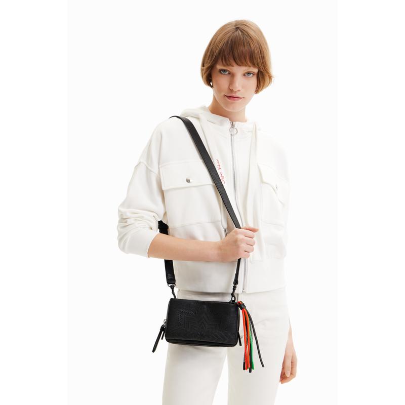 Desigual női divattáska, Bag Aquiles 23 Ronda, fekete