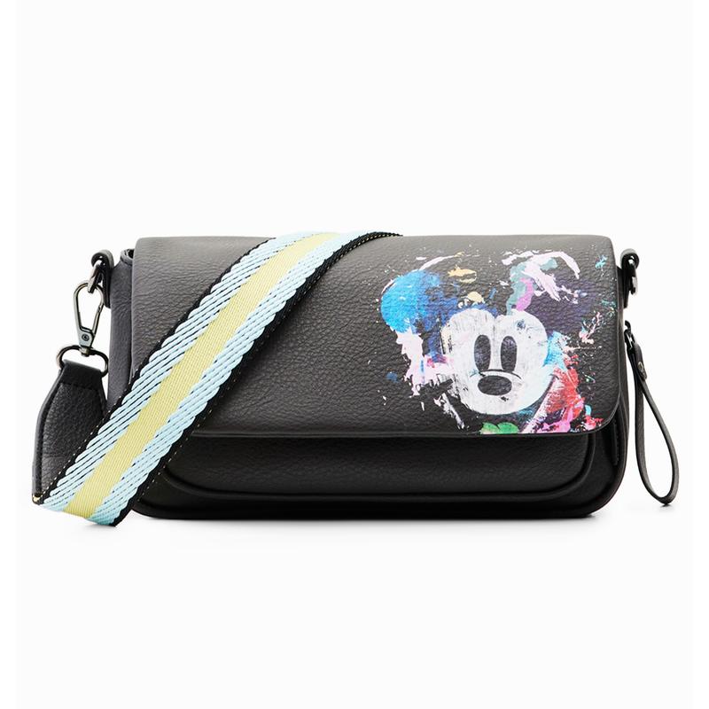 Desigual női divattáska, Bag Mickey Arty Tromso, fekete