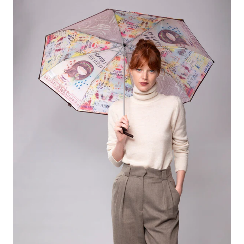 Anekke Menire, manuális női esernyő