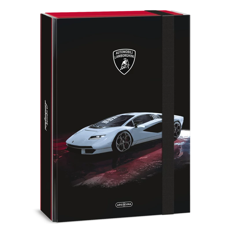 Ars Una  A/4 füzetbox, Lamborghini, fehér
