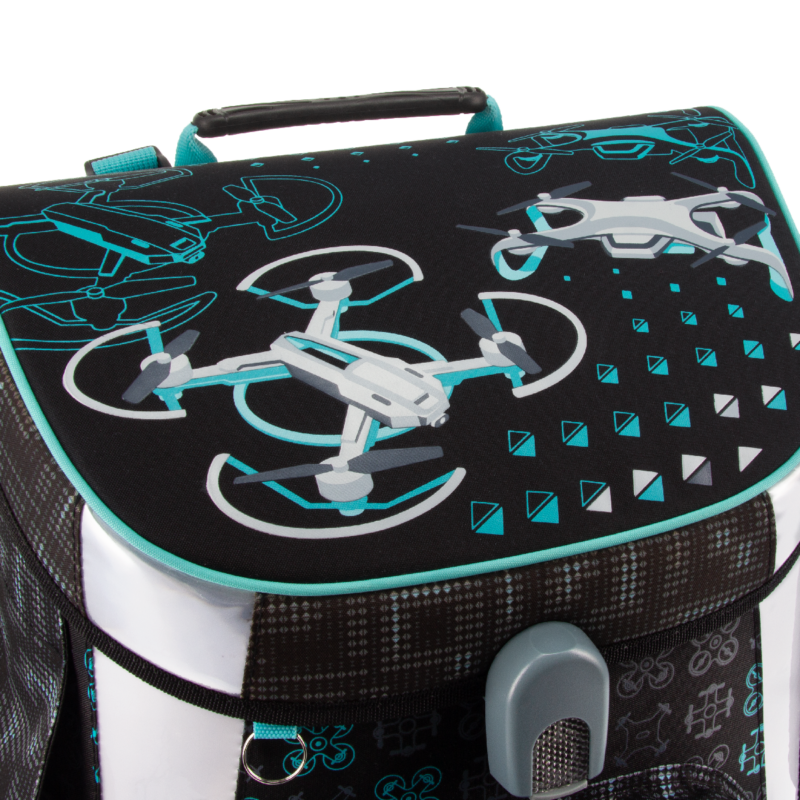 Ars Una Drone Racer kompakt easy mágneszáras iskolatáska