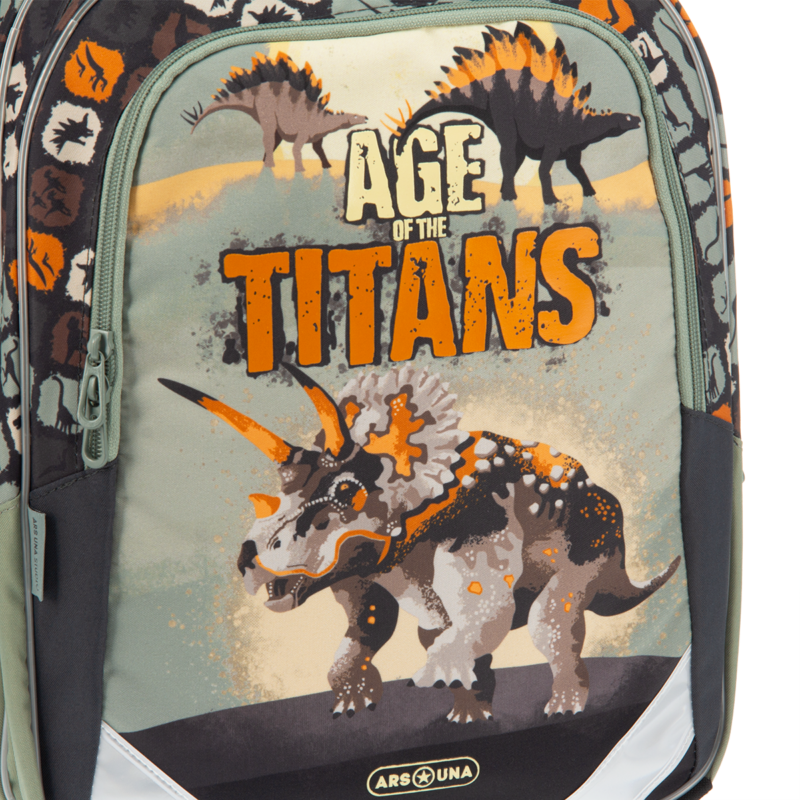 Ars Una Age of the Titans ergo-fit iskolatáska