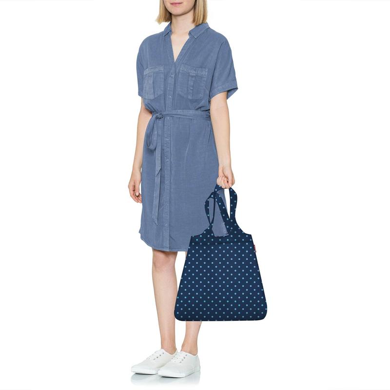 Reisenthel mini maxi shopper, mixed dots blue
