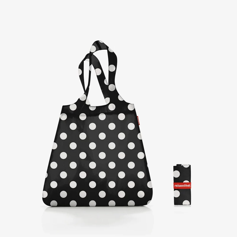 Reisenthel mini maxi shopper, dots white