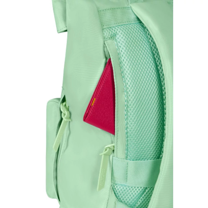 American Tourister URBAN GROOVE UG16 városi hátitáska, pasztell zöld