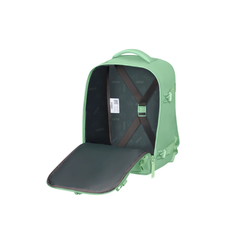 American Tourister Take2Cabin S Ryanair fedélzeti hátizsák, pasztell zöld