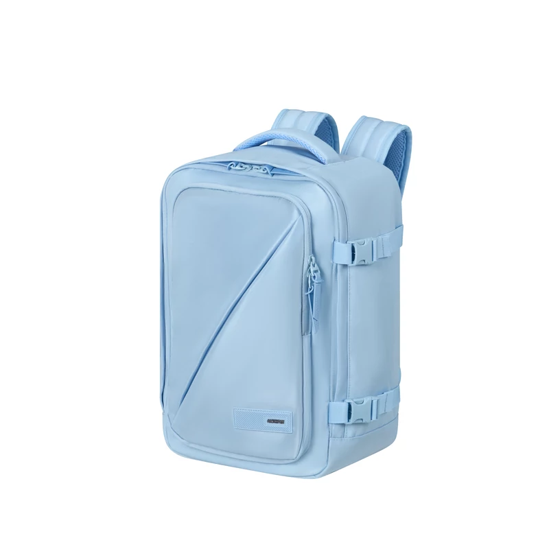 American Tourister Take2Cabin S Ryanair fedélzeti hátizsák, pasztell kék