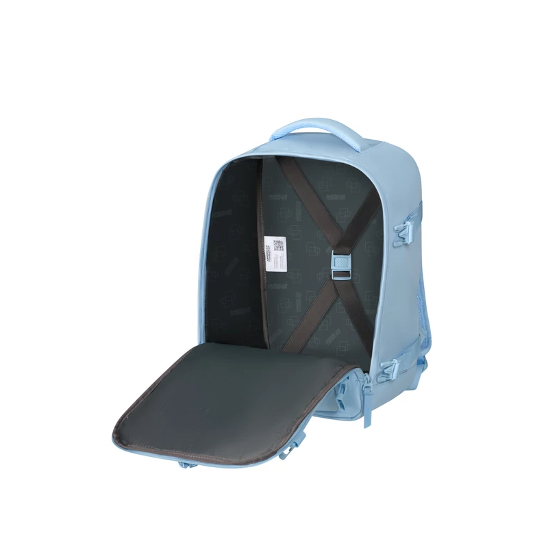 American Tourister Take2Cabin S Ryanair fedélzeti hátizsák, pasztell kék