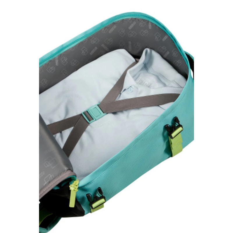 American Tourister Take2Cabin S Ryanair fedélzeti hátizsák, halvány türkiz-lime