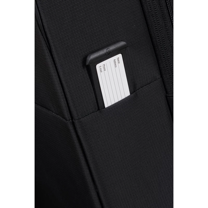 Samsonite Biz2Go TRVL spinner 4-kerekes bővíthető kabin bőrönd 55 x 40 x 20/23 cm, fekete