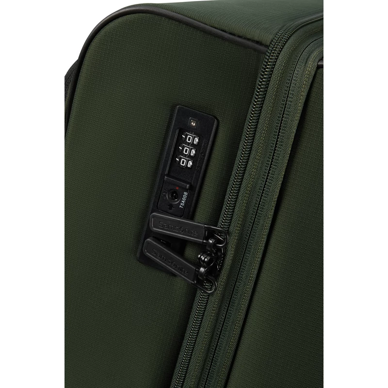 Samsonite Biz2Go TRVL spinner 4-kerekes bővíthető bőrönd 77 x 48 x 29/32 cm, khaki