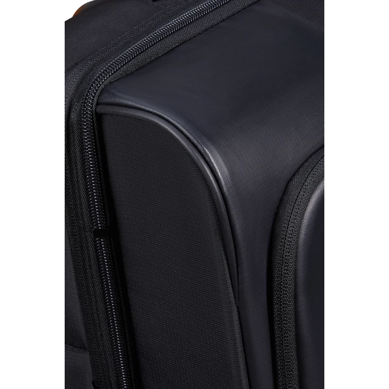 Samsonite Biz2Go TRVL spinner 4-kerekes bővíthető kabin bőrönd 55 x 40 x 20/23 cm, fekete