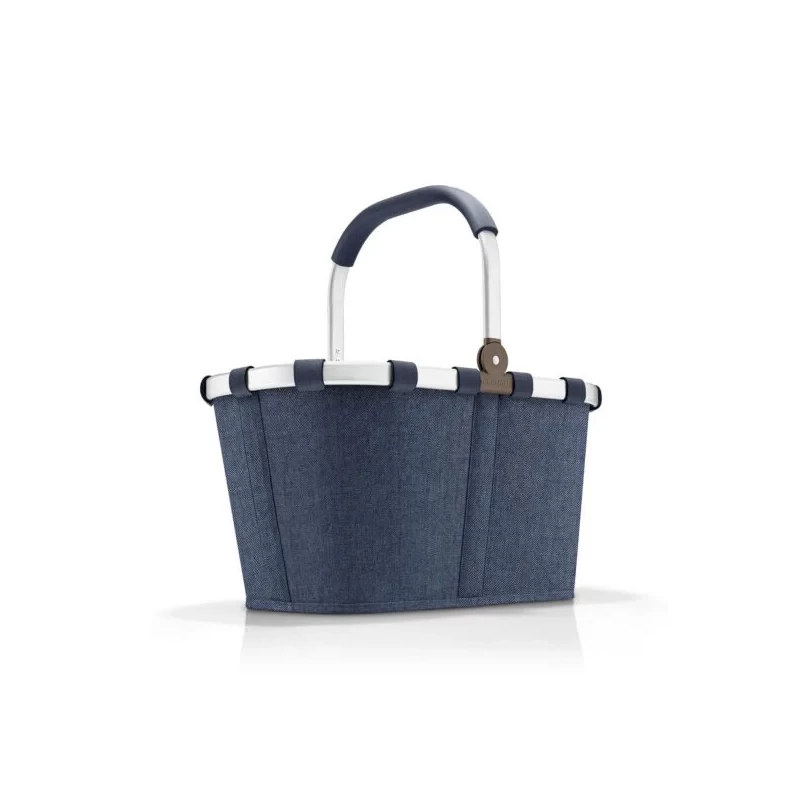 Reisenthel Carrybag frame kosár, herringbone dark blue