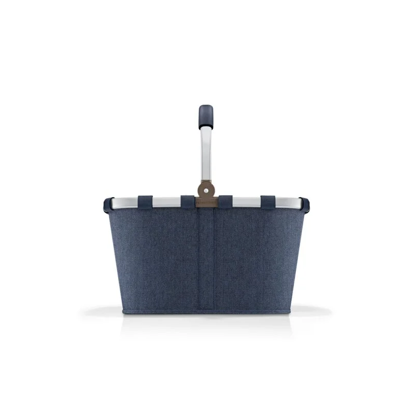Reisenthel Carrybag frame kosár, herringbone dark blue