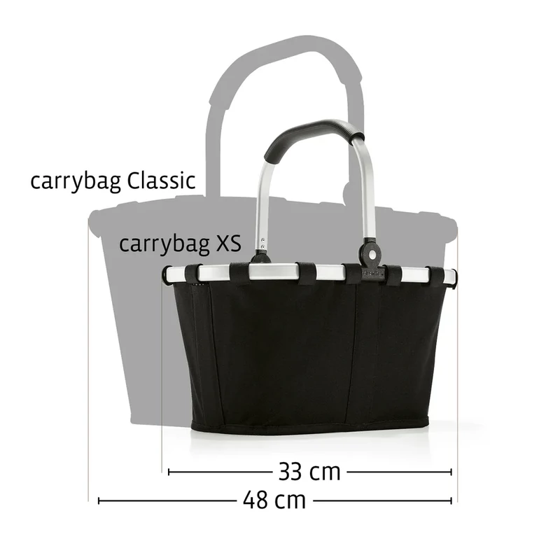 Reisenthel Carrybag kosár, herringbone grey