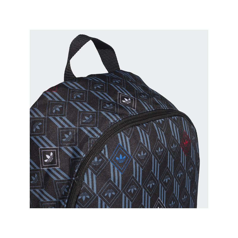 Adidas hátizsák, MONOGRAM BP, fekete alapon mintás