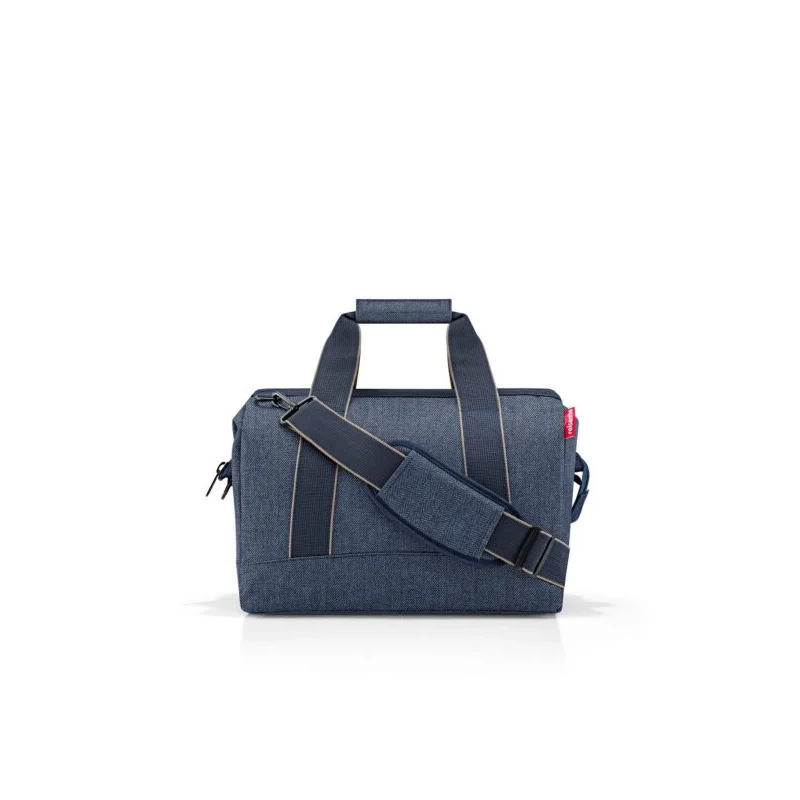 Reisenthel Allrounder M, herringbone dark blue