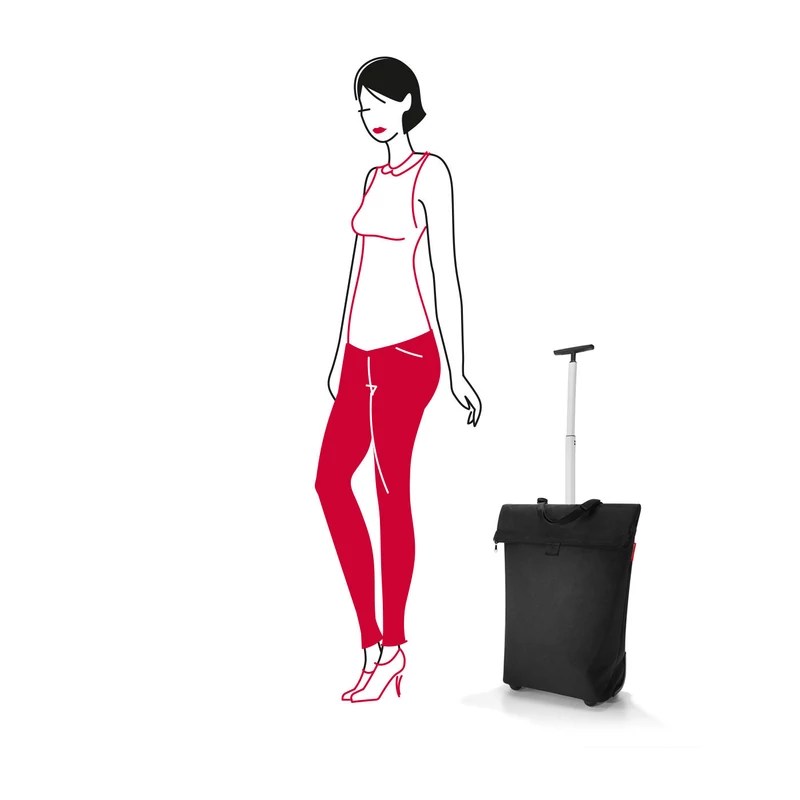 Reisenthel Trolley M bevásárlókocsi, fekete