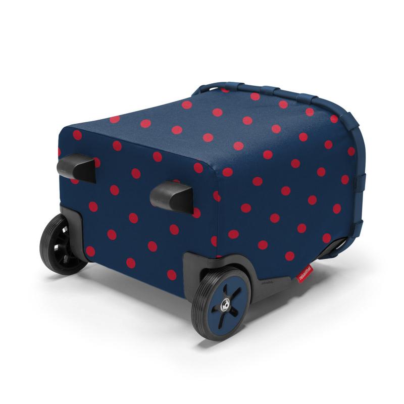 Reisenthel Carrycruiser bevásárlókocsi, mixed dots red