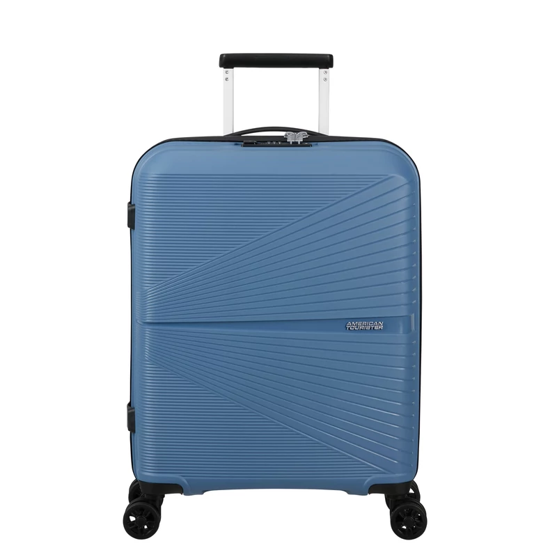 American Tourister AIRCONIC 4-kerekes keményfedeles kabin bőrönd 55x40x20cm, kék