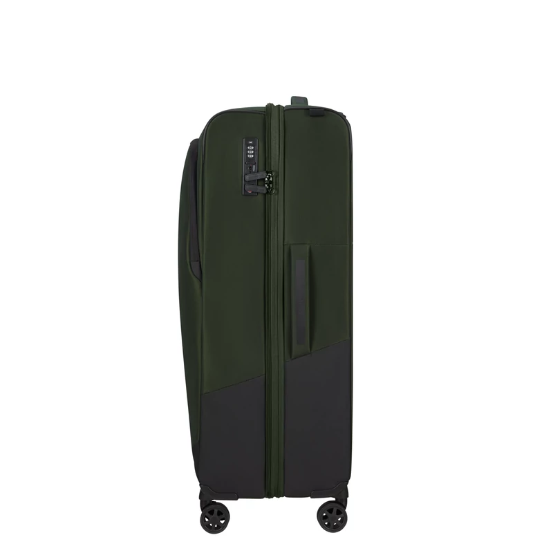 Samsonite Biz2Go TRVL spinner 4-kerekes bővíthető bőrönd 77 x 48 x 29/32 cm, khaki