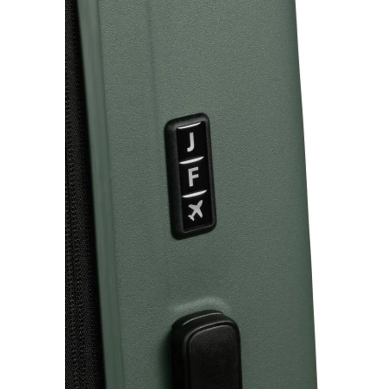 Samsonite Restackd spinner 4-kerekes keményfedeles bővíthető bőrönd 68 x 46 x 26/29 cm, khaki