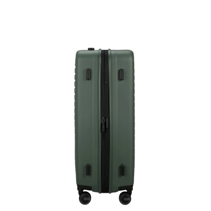 Samsonite Restackd spinner 4-kerekes keményfedeles bővíthető bőrönd 68 x 46 x 26/29 cm, khaki