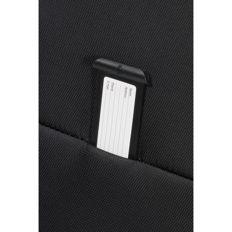 Samsonite Urbify spinner 4-kerekes bővíthető bőrönd 68 x 43 x 27/31 cm, fekete