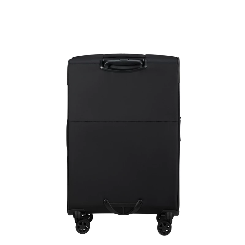 Samsonite Urbify spinner 4-kerekes bővíthető bőrönd 68 x 43 x 27/31 cm, fekete