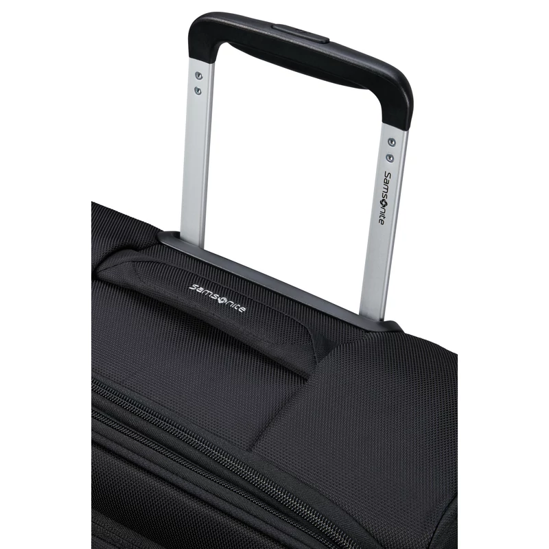 Samsonite Urbify spinner 4-kerekes bővíthető bőrönd 68 x 43 x 27/31 cm, fekete