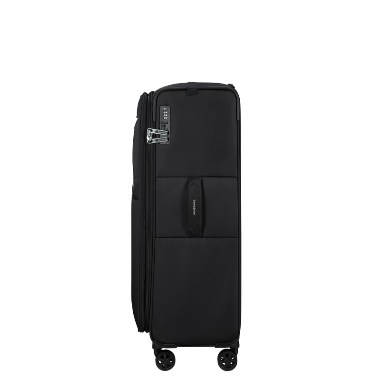Samsonite Urbify spinner 4-kerekes bővíthető bőrönd 78 x 48 x 30/34 cm, fekete