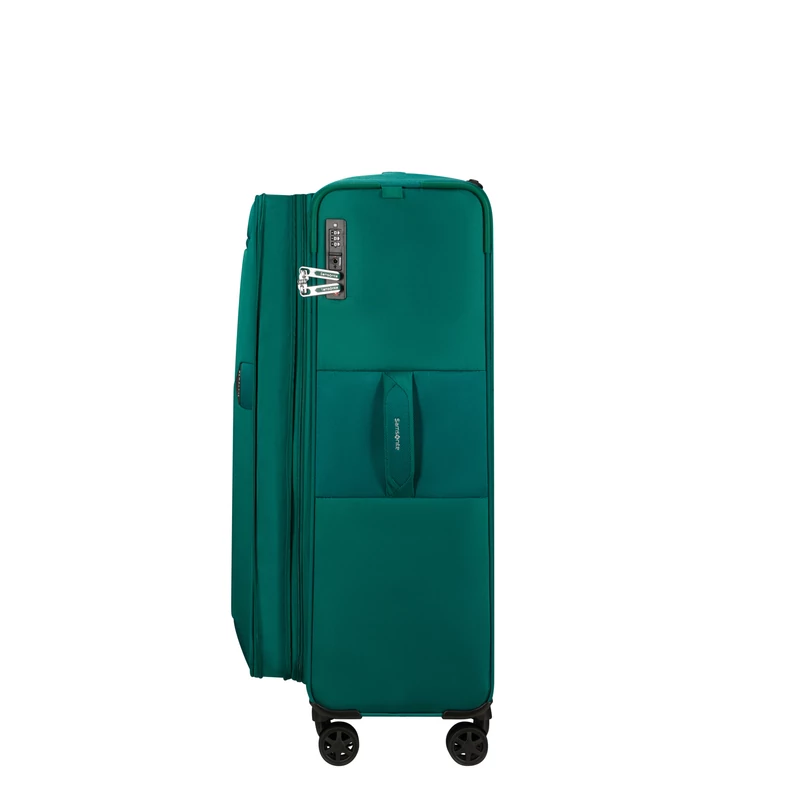 Samsonite Urbify spinner 4-kerekes bővíthető bőrönd 78 x 48 x 30/34 cm, zöld
