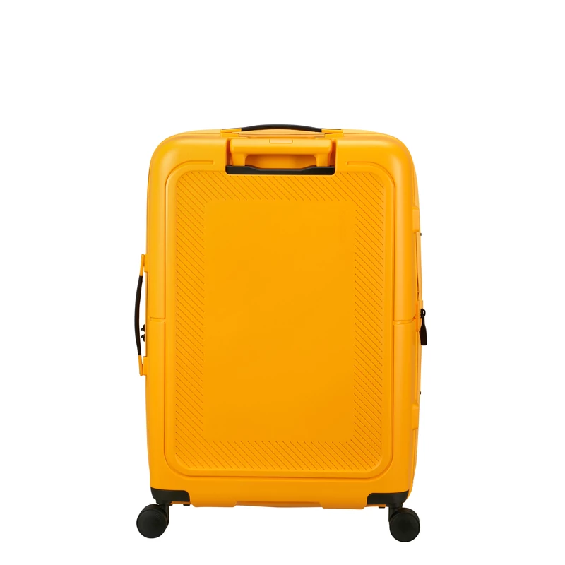 American Tourister Dashpop 4-kerekes keményfedeles bővíthető bőrönd 67 x 45 x 28/32 cm, sárga