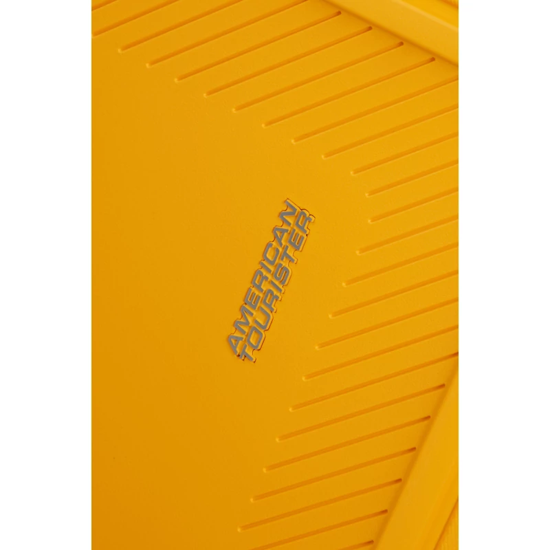 American Tourister Dashpop 4-kerekes keményfedeles bővíthető bőrönd 67 x 45 x 28/32 cm, sárga