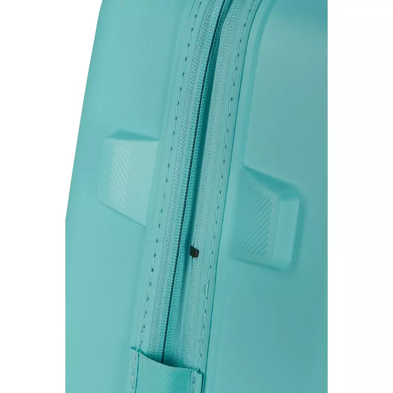 American Tourister Dashpop 4-kerekes keményfedeles bővíthető bőrönd 77 x 50 x 30/33 cm, világos türkiz