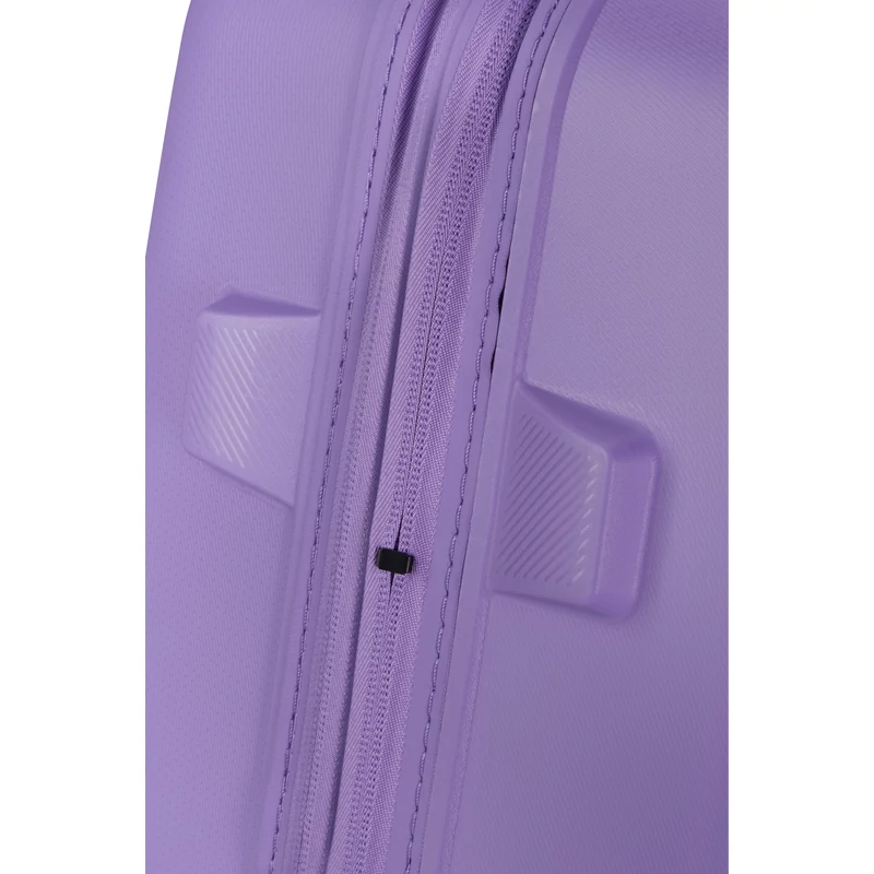 American Tourister Dashpop 4-kerekes keményfedeles bővíthető bőrönd 77 x 50 x 30/33 cm, lila